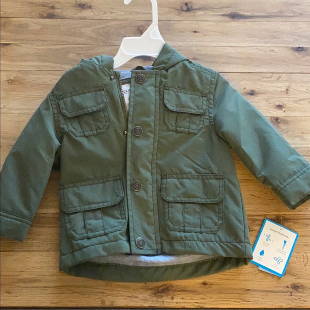 Brand New Carter’s green jacket